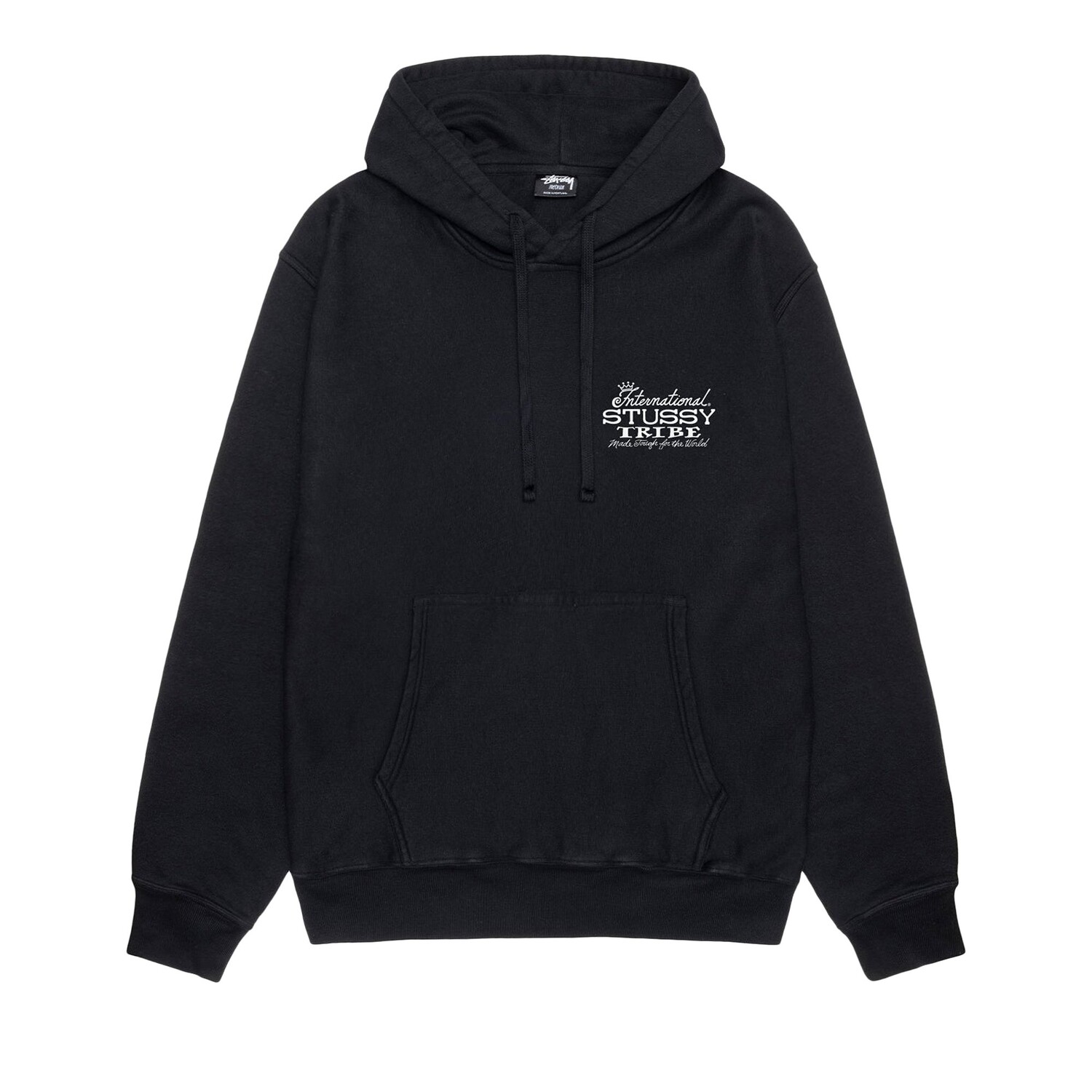 

Толстовка Stussy IST, пигментированная, черная