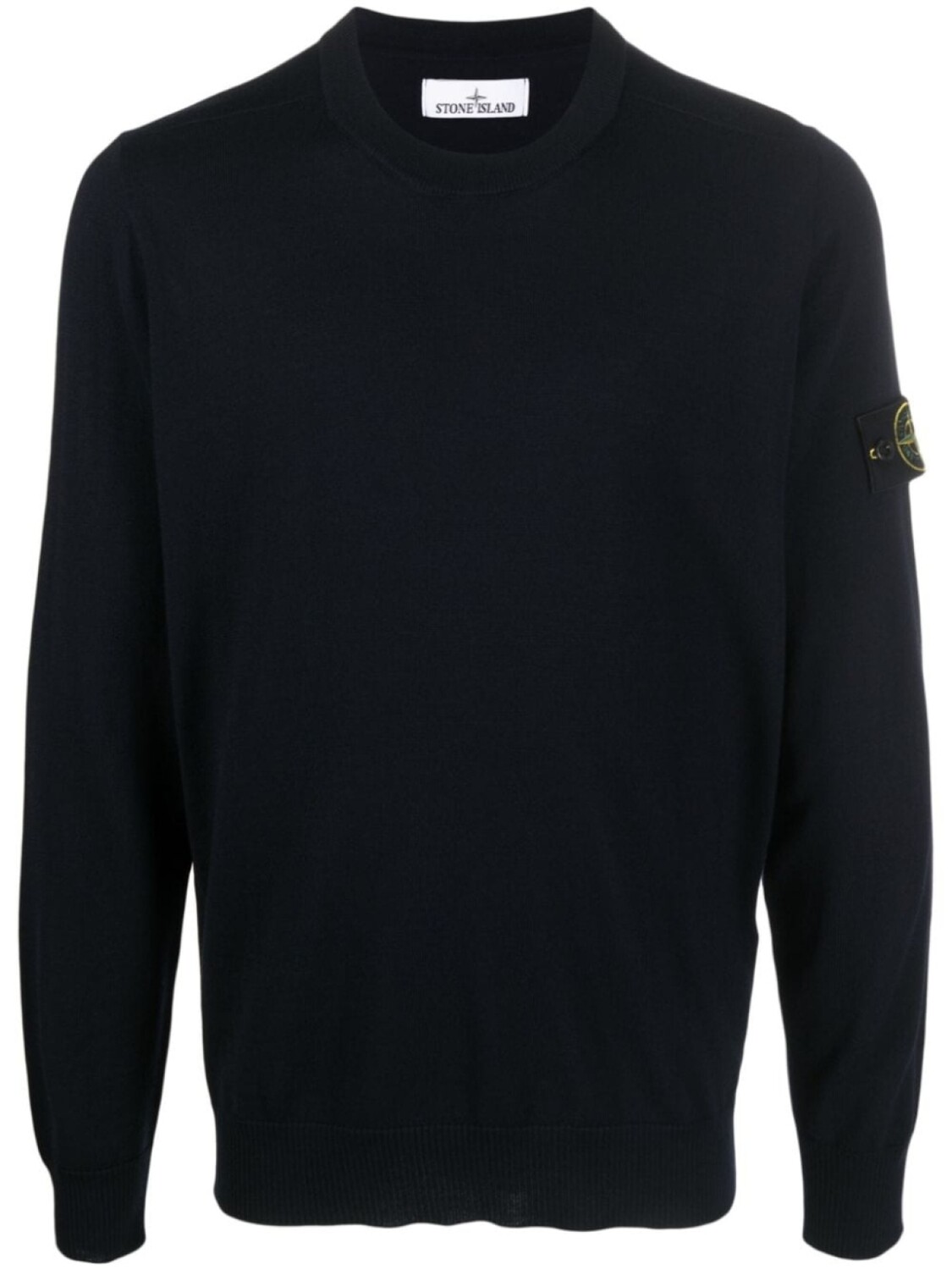 

Stone Island шерстяной джемпер с нашивкой Compass, синий