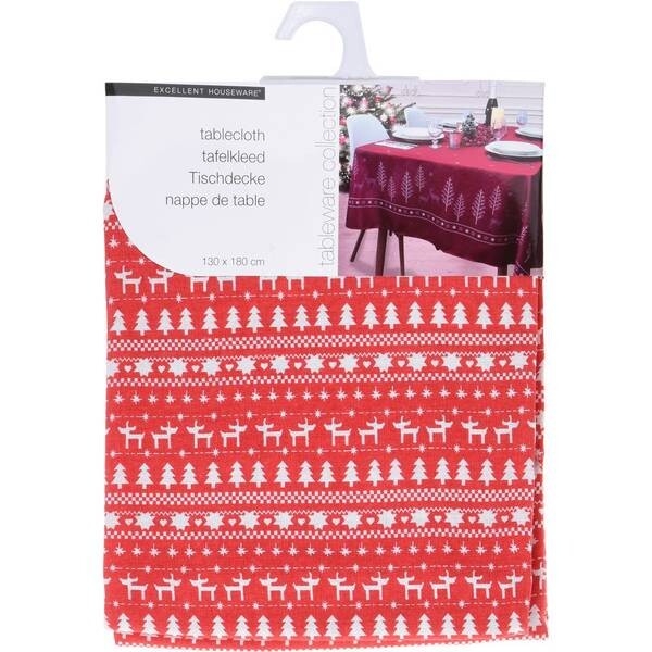 

Рождественская скатерть, мотив x mass Home&Styling Collection, красный
