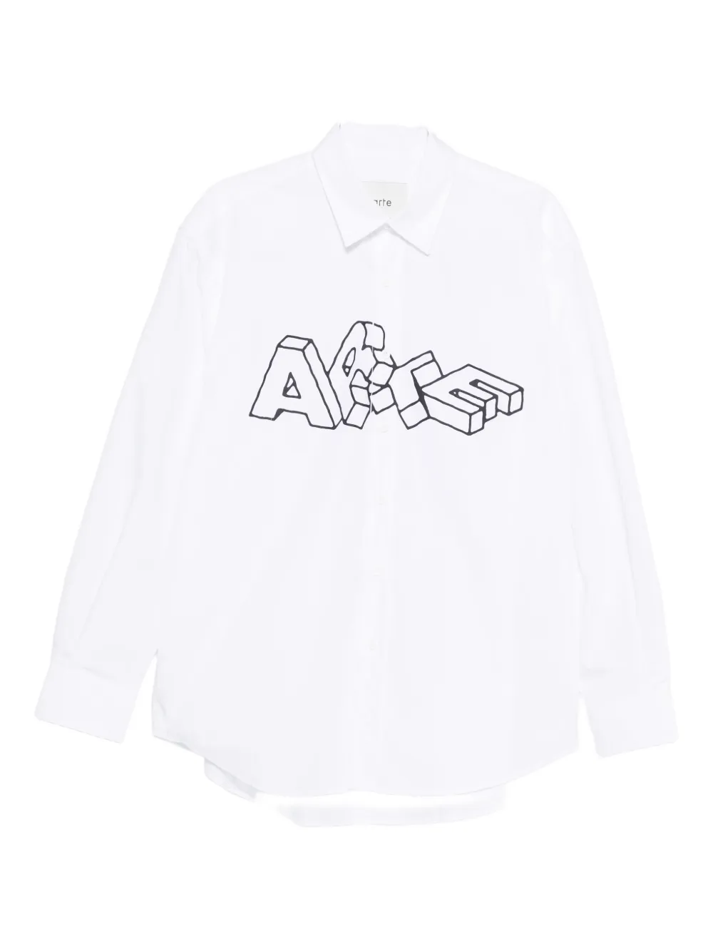 

Рубашка с 3D-надписями Arte Antwerp, белый