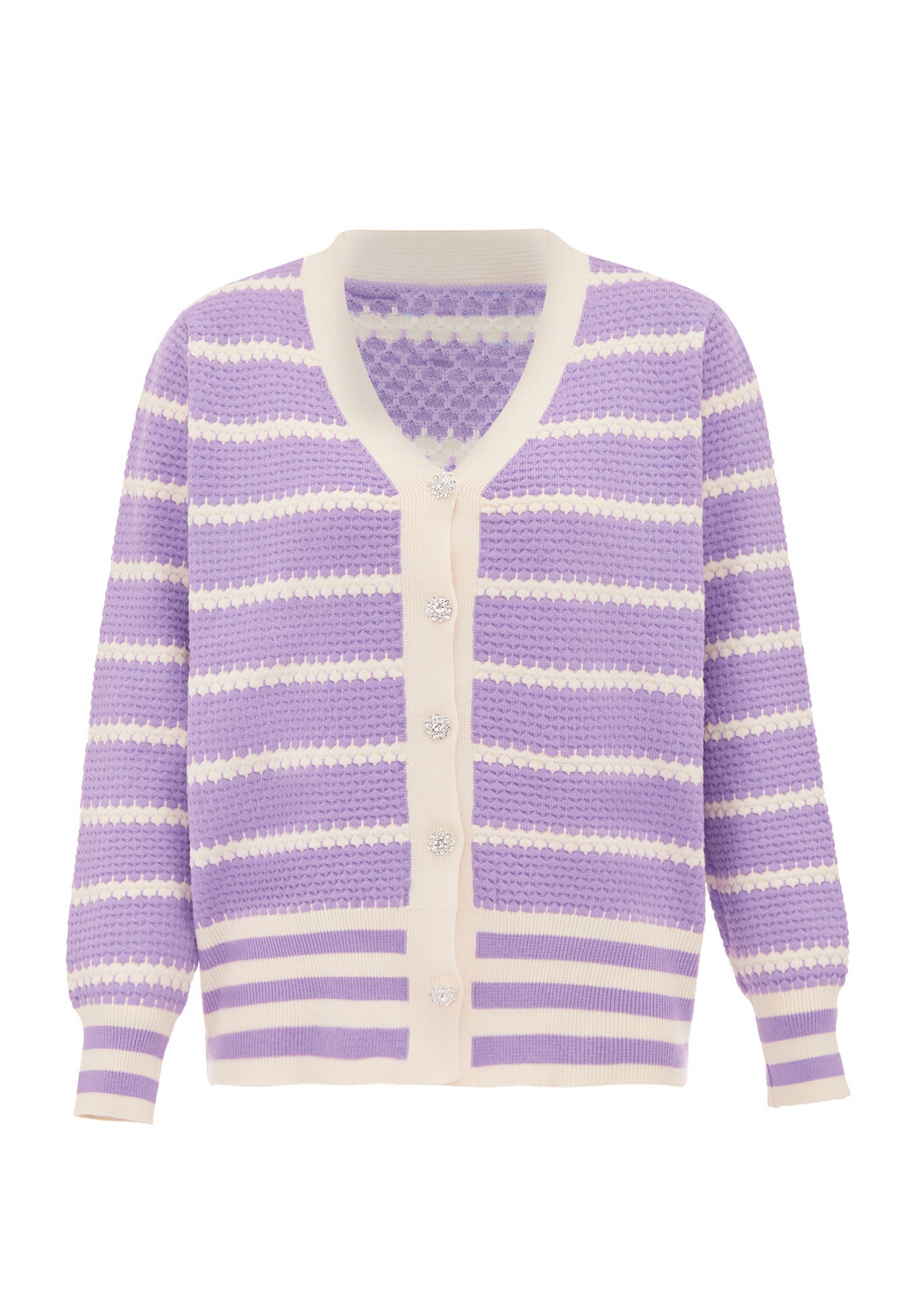 

Толстовка SANIKA Strickjacke, цвет Lavendel Wollweiss