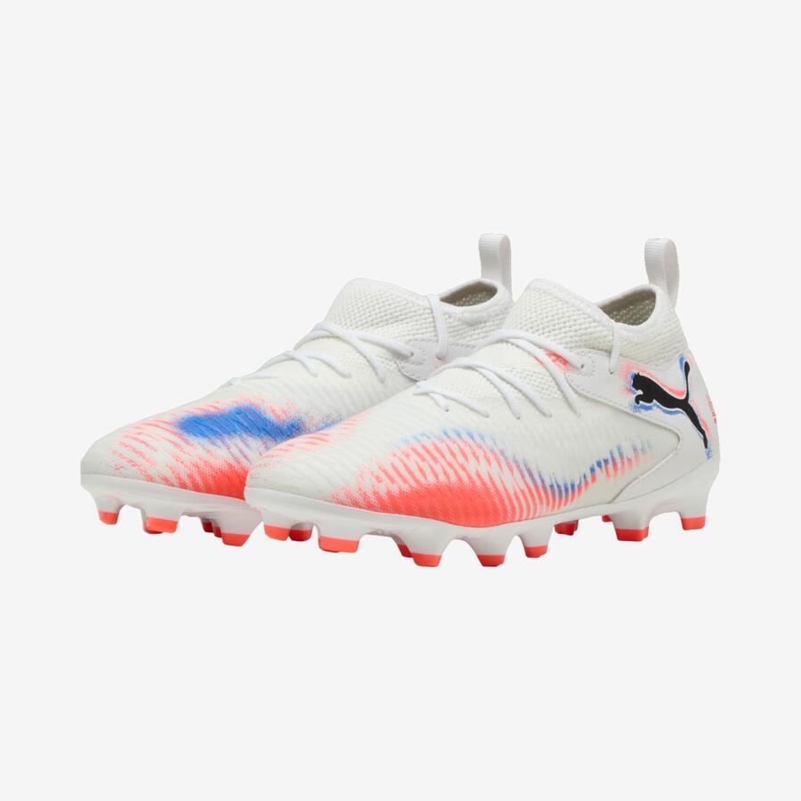 PUMA Детские футбольные бутсы FG/AG - Future 8 Match White — фото 2