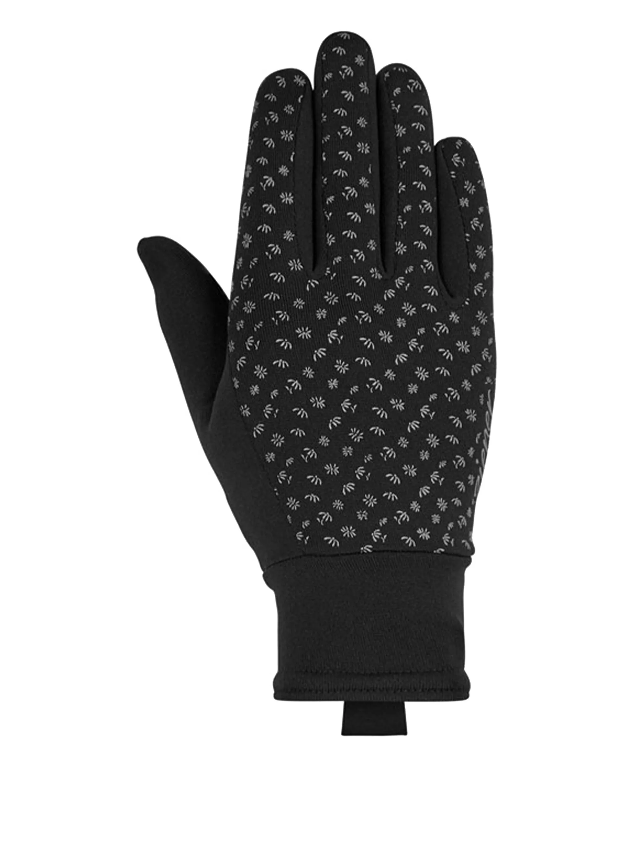 

Перчатки с цветочным принтом Ziener, черный