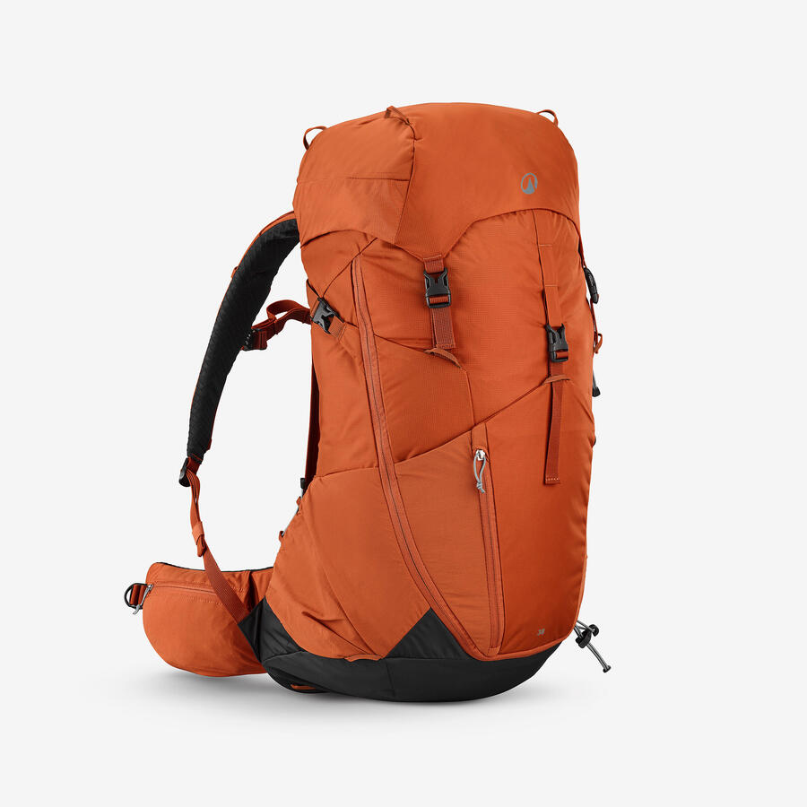 

QUECHUA Рюкзак походный 38В L - MH500 коричневый