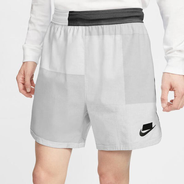 Шорты men's splicing colorblock sports straight shorts gray Nike, мультиколор — фото 4