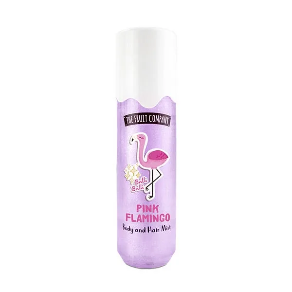 Спрей для тела и волос с блестками THE FRUIT COMPANY Pink Flamingo 200 мл