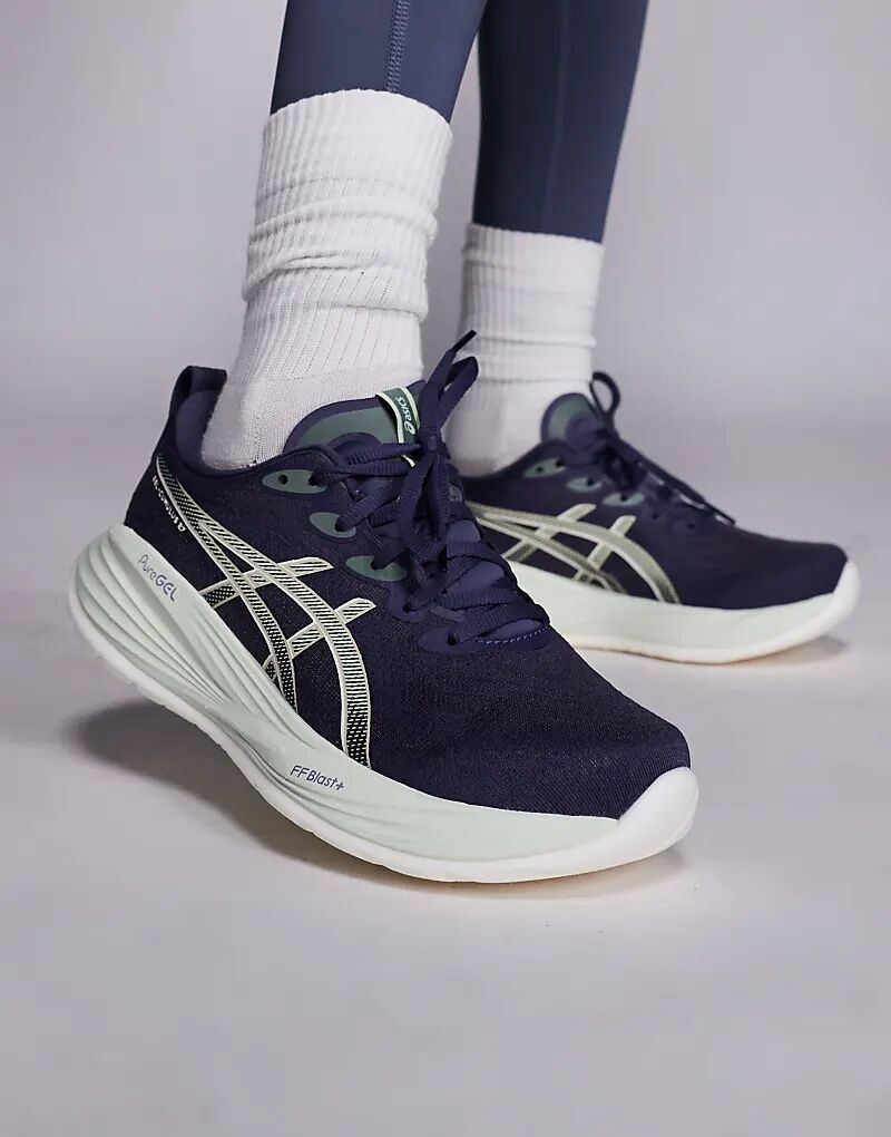 Кроссовки для бега Asics Gel-Cumulus 27 темно-синего цвета