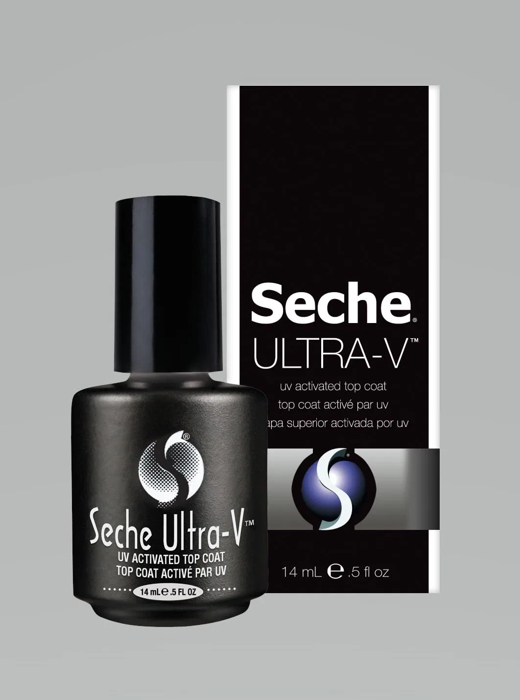 Верхнее покрытие для ногтей Seche Top Coat Ultra-V, 14 мл Seche — фото 3