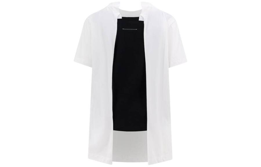 Футболка классическая Mm6 Maison Margiela женская, белый — фото 2