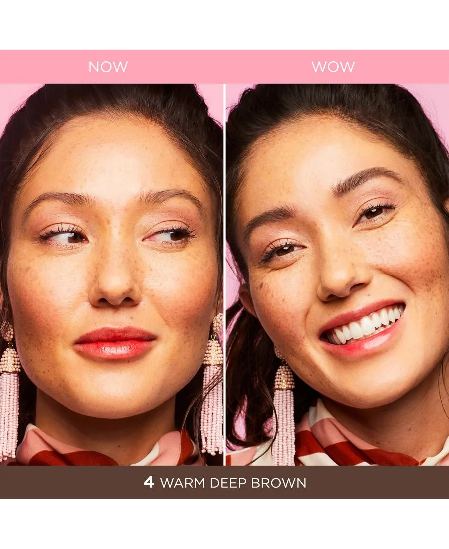 Gimme Brow+ Тонирующий объемный гель для бровей (мини-версия) Benefit Cosmetics, shade 4 - medium (warm deep коричневый) — фото 2