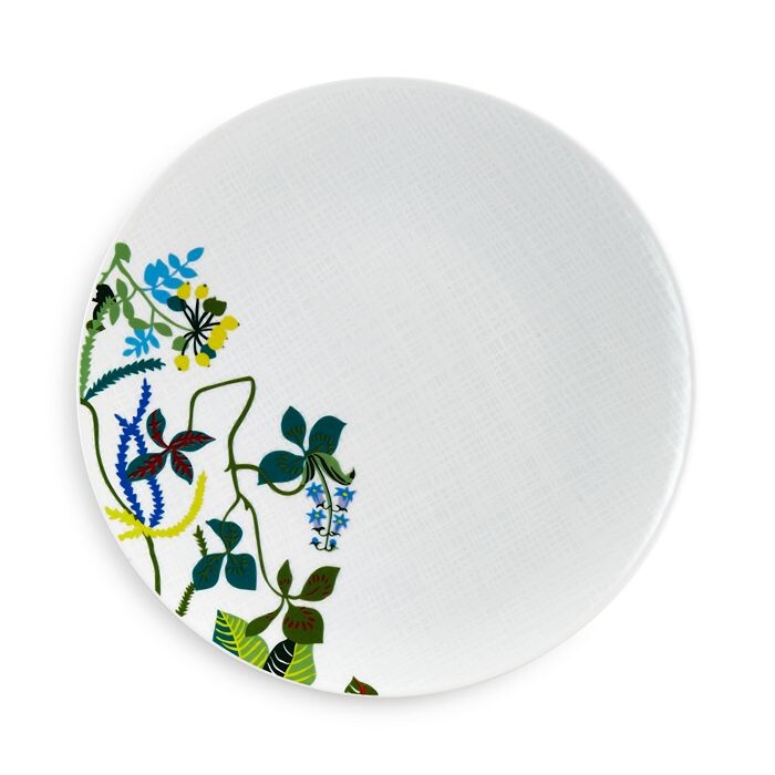 

Обеденная тарелка Bernardaud из органзы Jardin, мультиколор