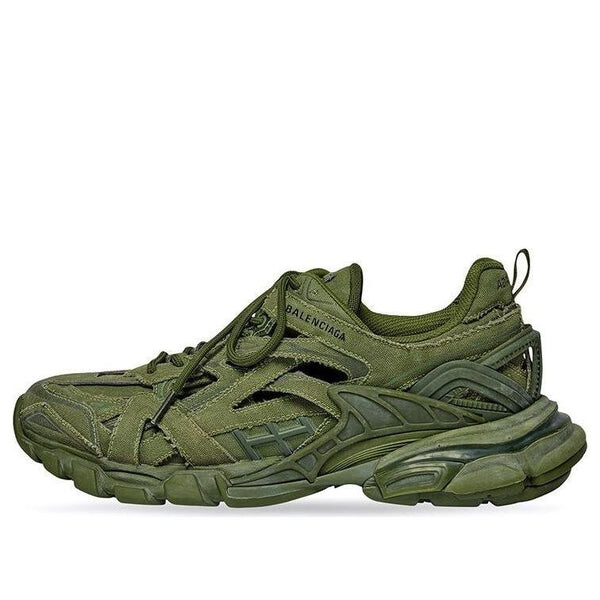 

Кроссовки track 2.0 sneakers 'green' Balenciaga, зеленый