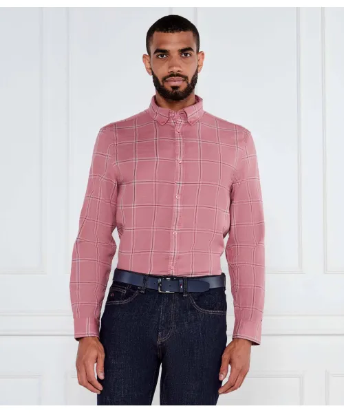 

Рубашка Regular fit Tommy Jeans, розовый