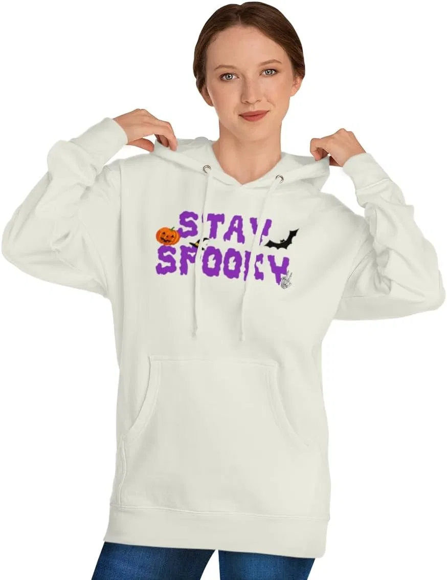 Толстовка Stay Spooky Halloween GENERIC, Bone — фото 3