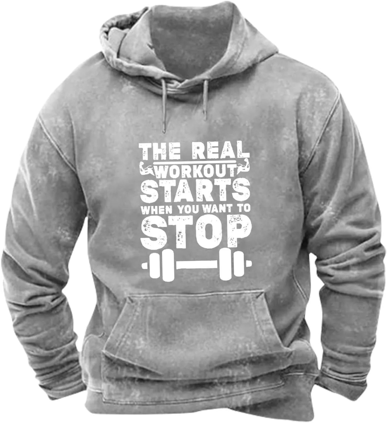 

Худи для мужчин оверсайз с капюшоном и карманом OTSANT