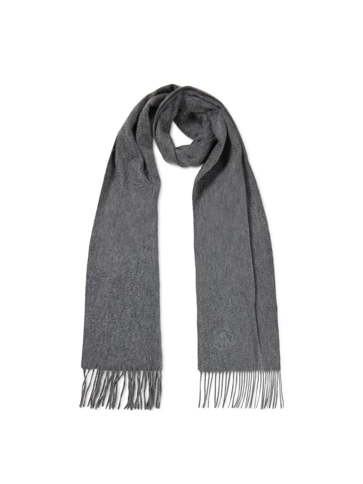 

Органический шарф антрацитового цвета CASH-MERE.CH