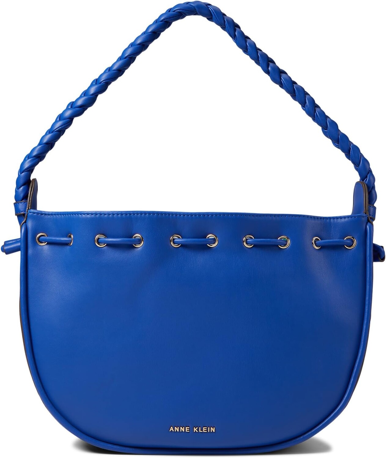 

Сумка Anne Klein Hobo w/ Braided Strap, цвет Lazuli Blue, Синий, Сумка Anne Klein Hobo w/ Braided Strap, цвет Lazuli Blue