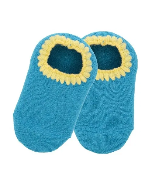 Детские носки NAIGAI COMFORT с рисунком в виде ракушек и нескользящей подошвой 04558001