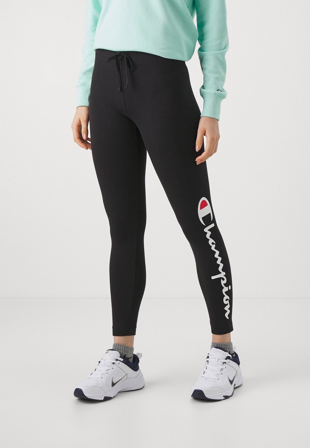 

Леггинсы ICONS CROP Champion, цвет black