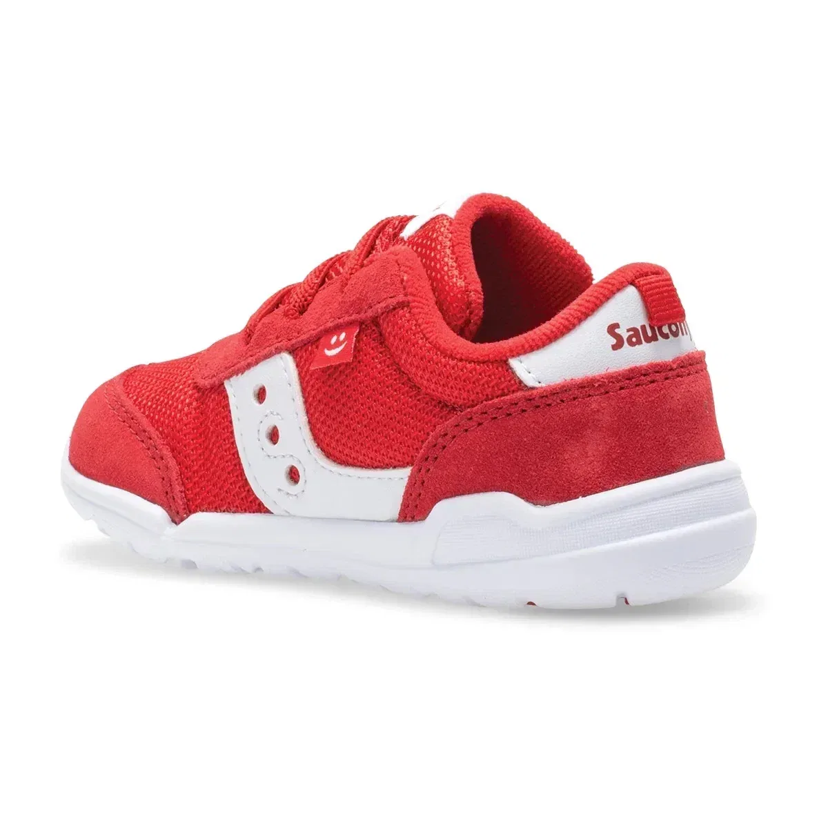 Детские кроссовки Saucony Jazz Riff SL262496, красно-белые, удобные, ZAP1338 — фото 4