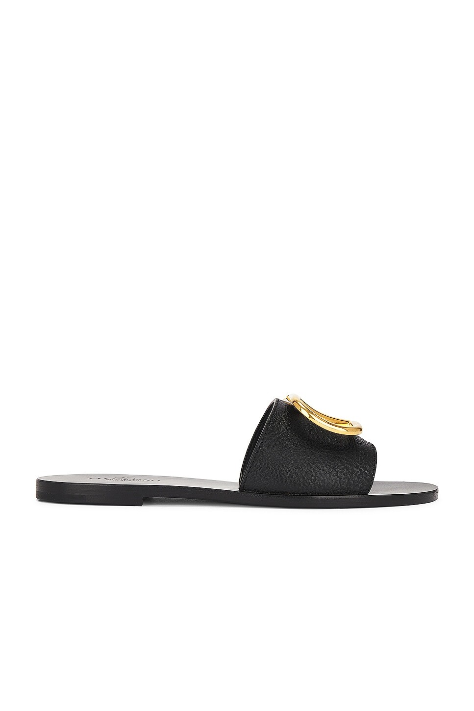 

Слайды женские V Logo Signature Slide Valentino Garavani, цвет Nero