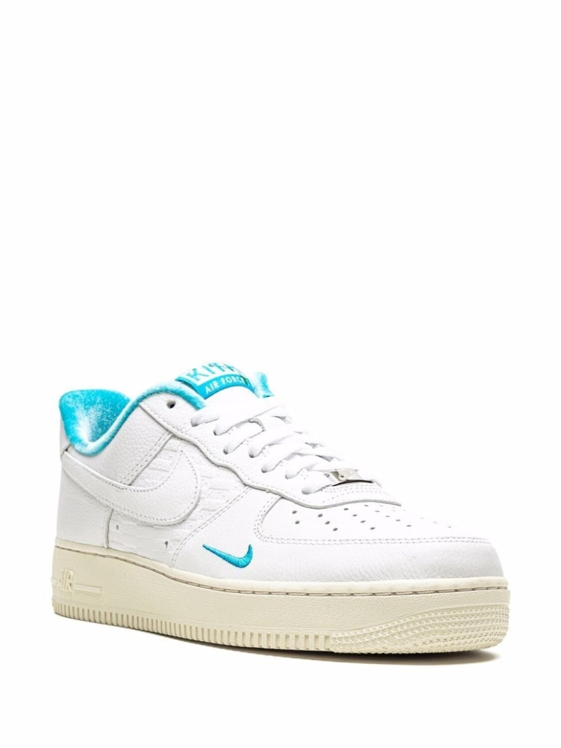 Nike кроссовки Air Force 1 Low из коллаборации с Kith, белый — фото 2