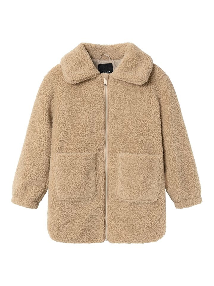 

Переходное пальто name it Teddy-Übergangsmantel Mishy, светло-коричневый