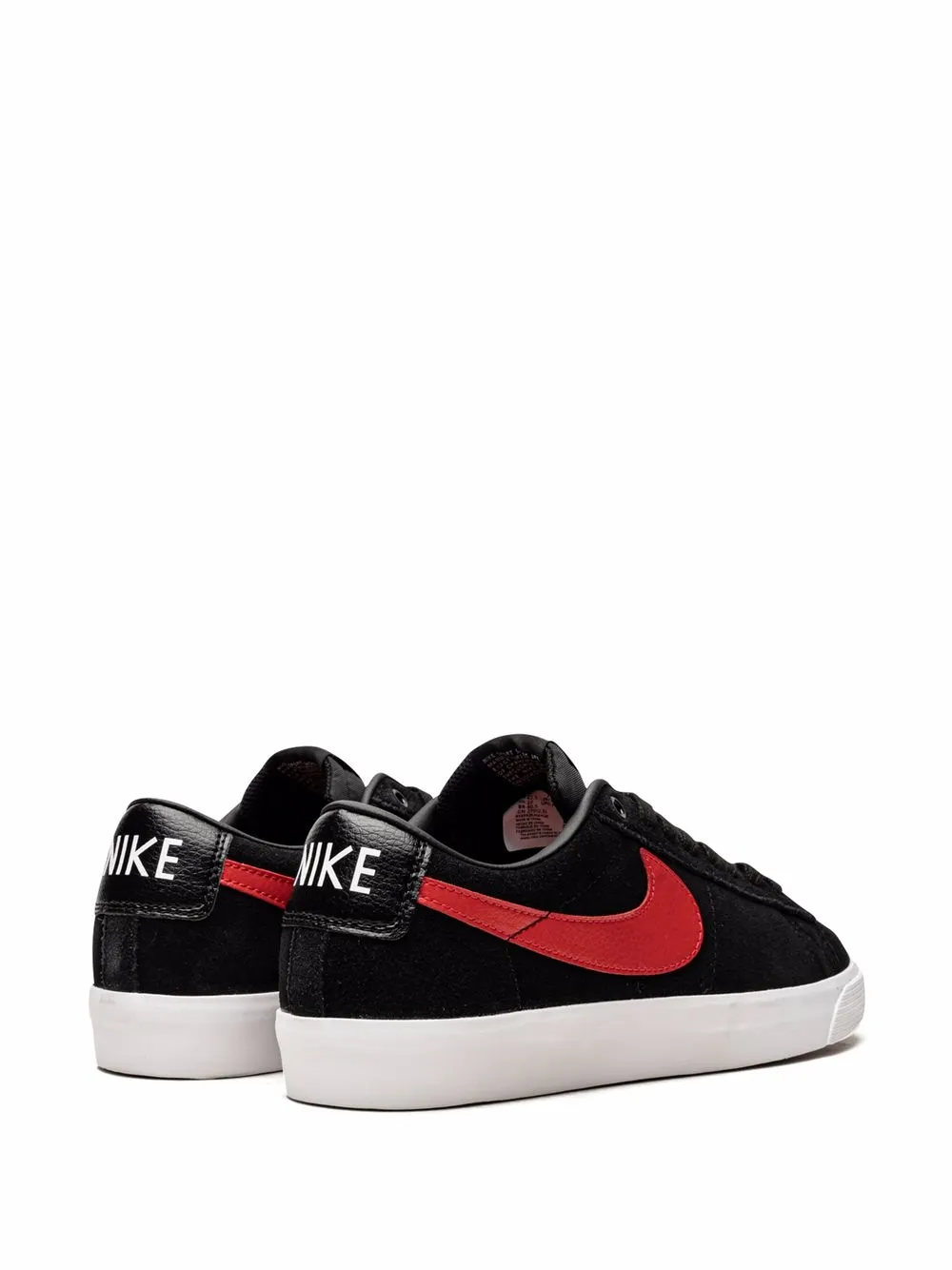 Кеды на шнуровке Nike, черный — фото 3