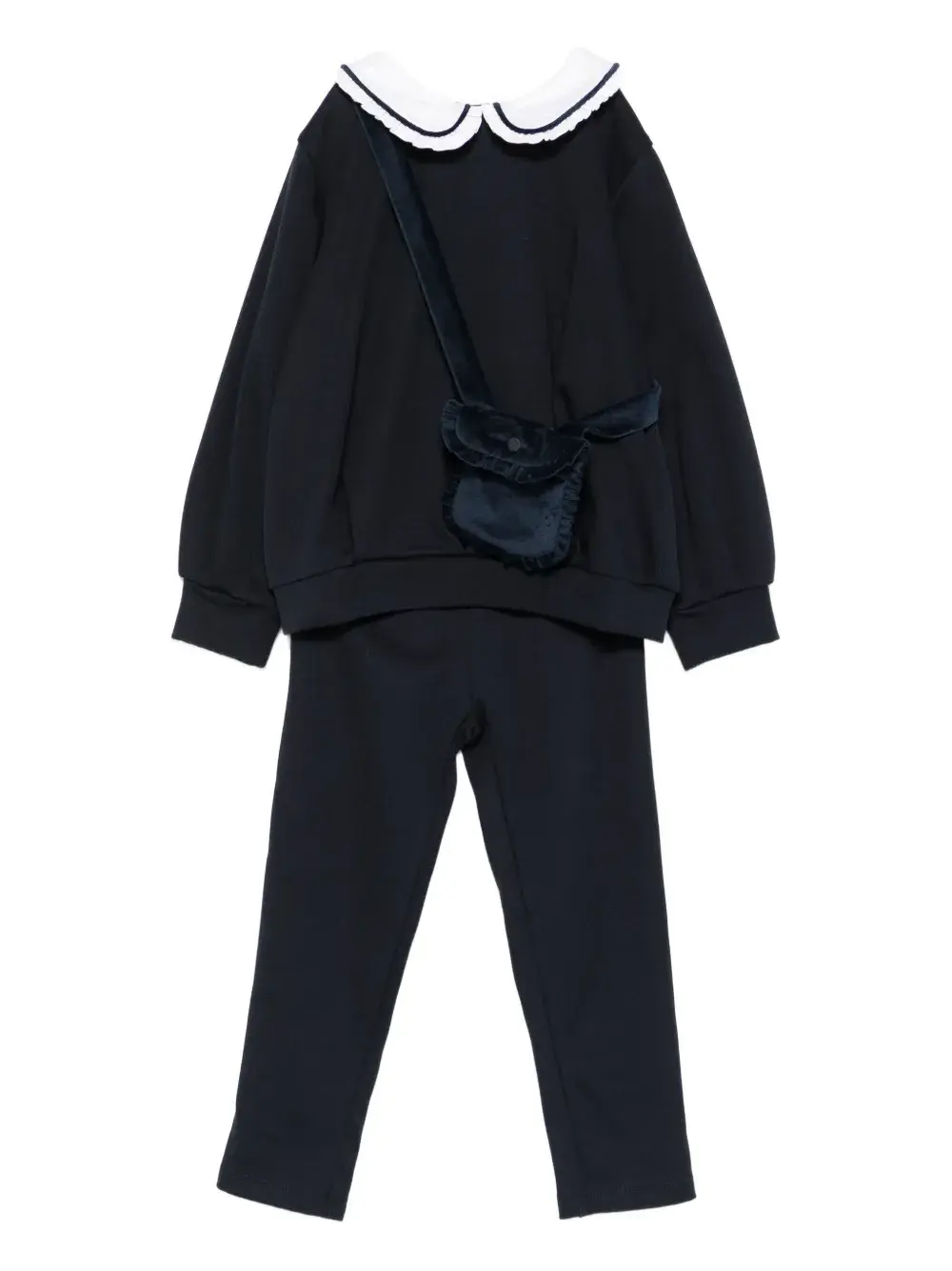 

Комплект из топа и брюк Patachou, синий