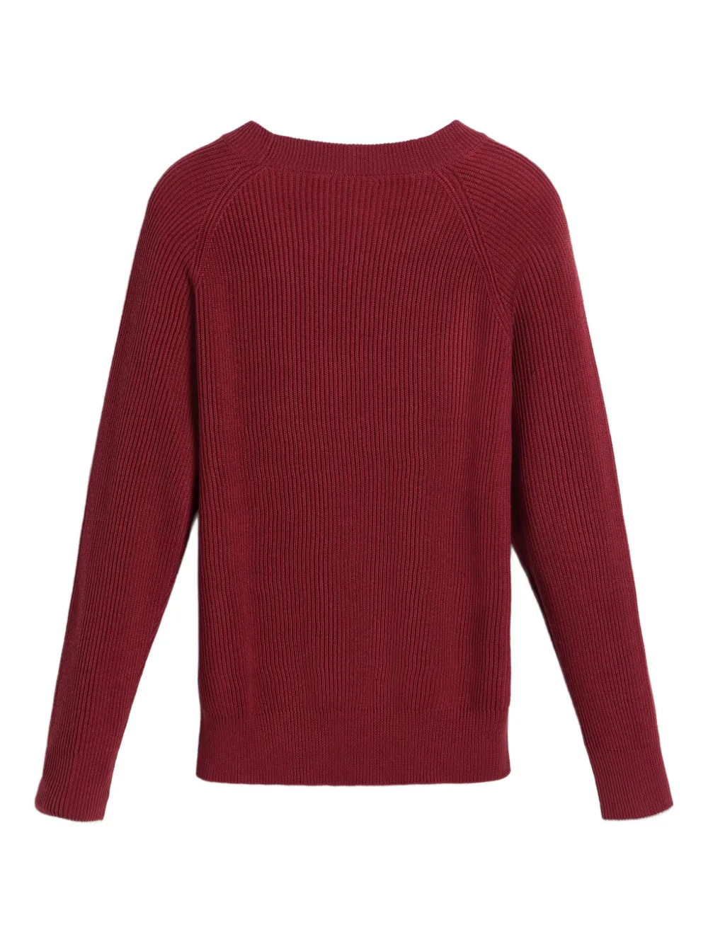 

Свитер в рубчик Brunello Cucinelli Kids, красный