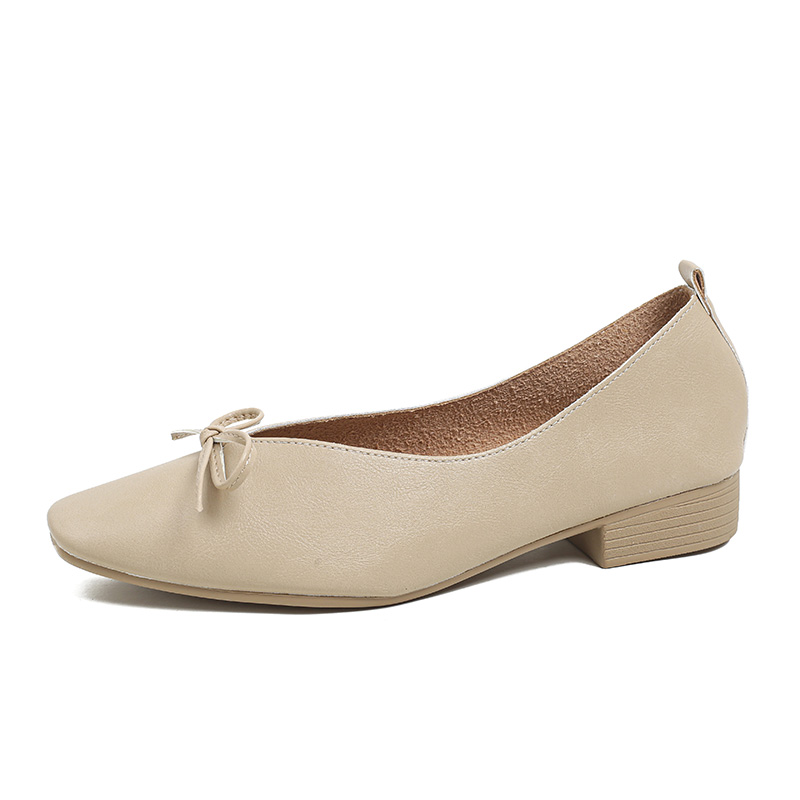 TATAYA Женские повседневные туфли-лодочки светло-коричневые, цвет Light Brown — фото 3