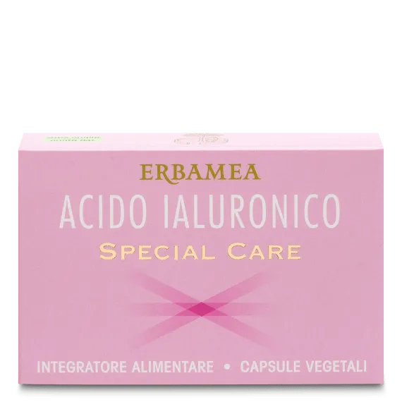 

Erbamea Hyaluronic Acid Special Care 24 растительные капсулы, добавка для суставов