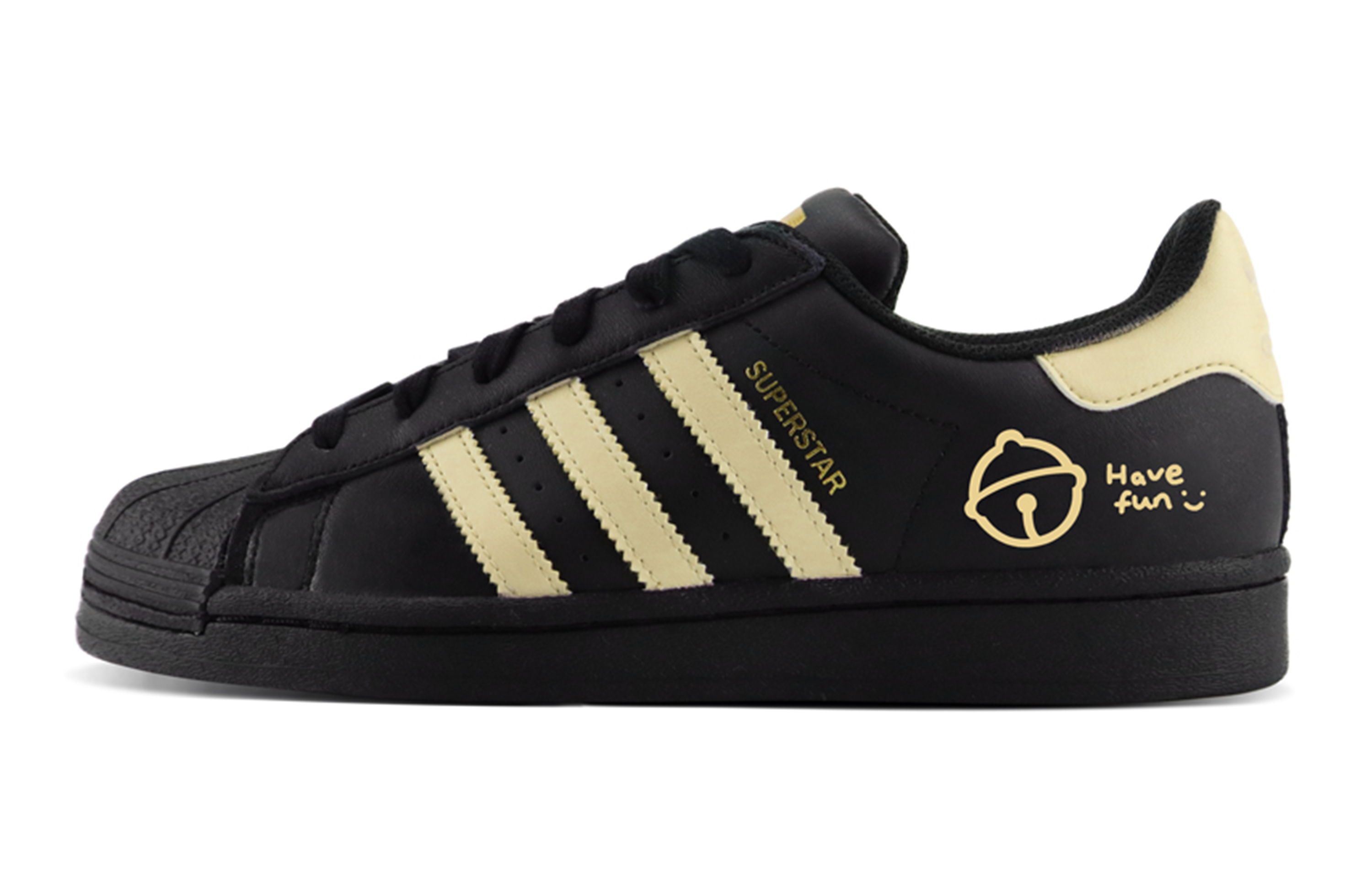 

Кроссовки adidas originals Superstar Skateboarding Shoes Unisex Low-top Black/yellow, желтый