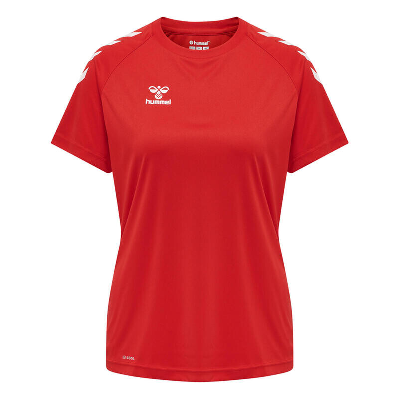 

Hmlcore Xk Core Tee женская мультиспортивная футболка HUMMEL, цвет rot