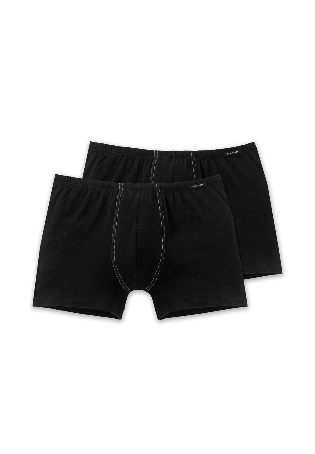 

Набор из 2 шорт Cotton Essentials SCHIESSER, черный