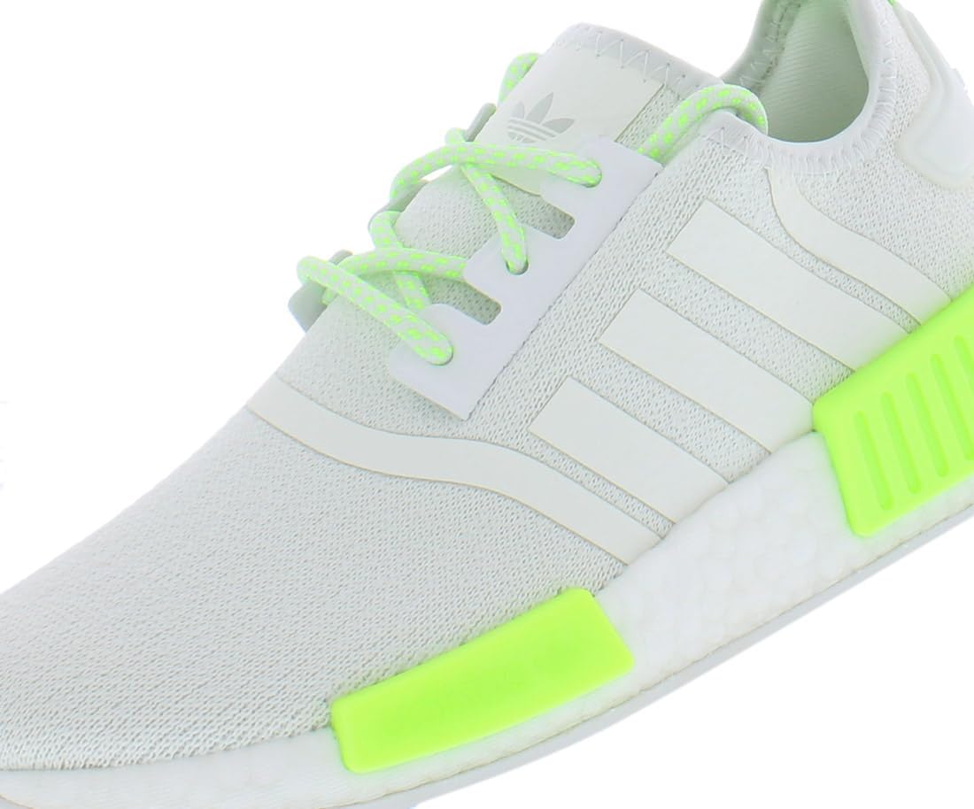 Кроссовки adidas NMDV3 для мальчиков, белый/зеленый — фото 2