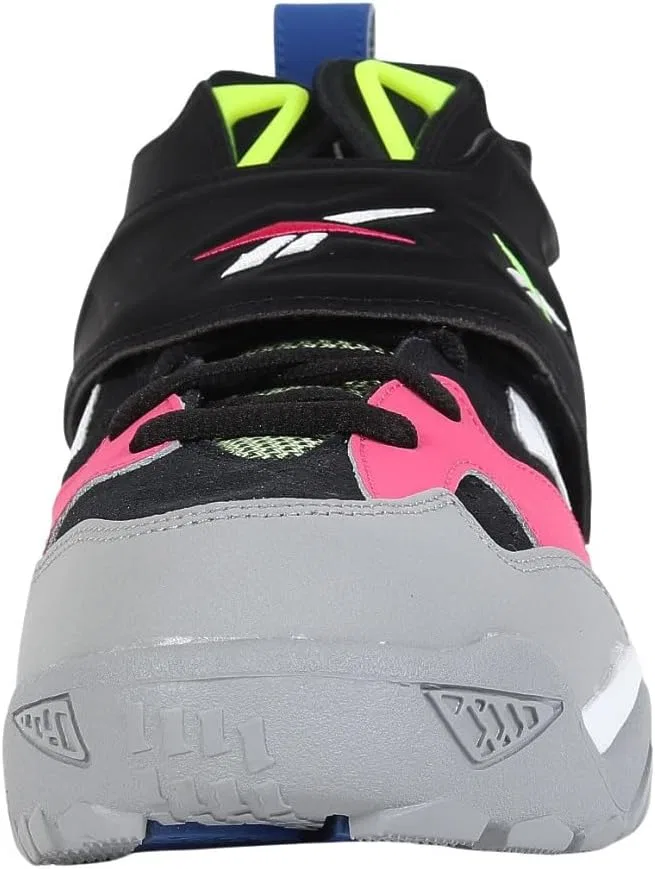 Кроссовки Reebok Unisex Preseason 94, Black Bold Pink White — фото 4