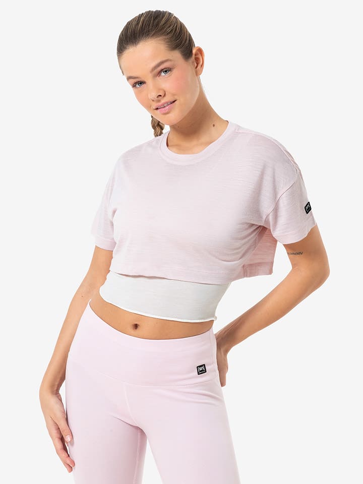 

Функциональная рубашка super.natural, цвет rosa/weiß
