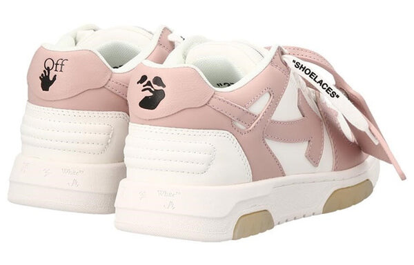 Кроссовки out of office low-top sneaker 'pink white' Off-White, розовый — фото 3