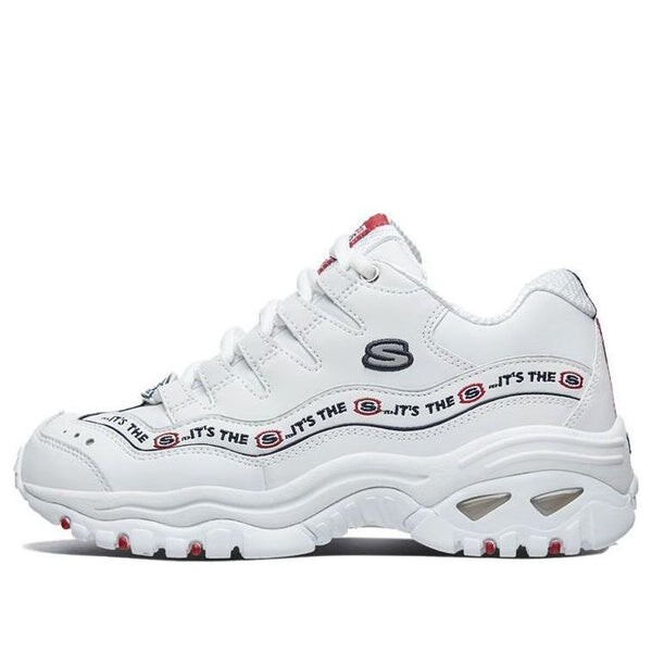 Кроссовки d lites leisure shoes gs white Skechers, белый