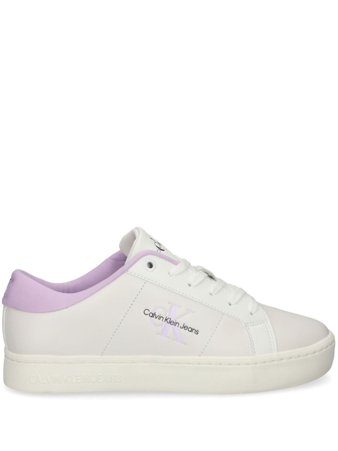 

Calvin Klein Jeans кожаные кроссовки с тисненым логотипом, белый