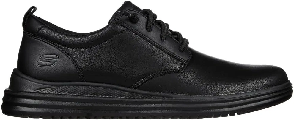 Ботинки Skechers Herren Bewährt Stiefel, Black Leather — фото 2