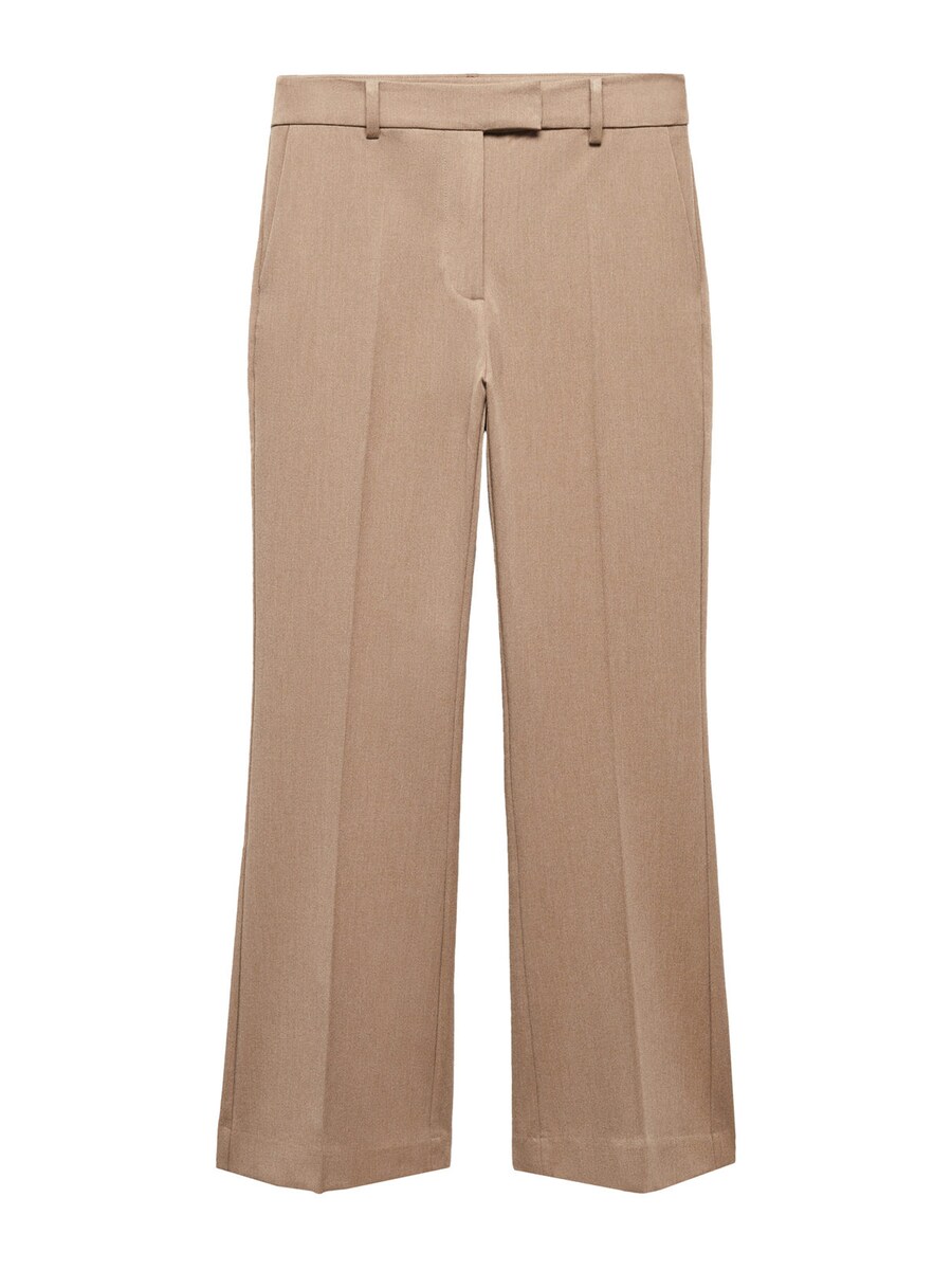 

Брюки MANGO Regular Pleated Pants, светло-коричневый