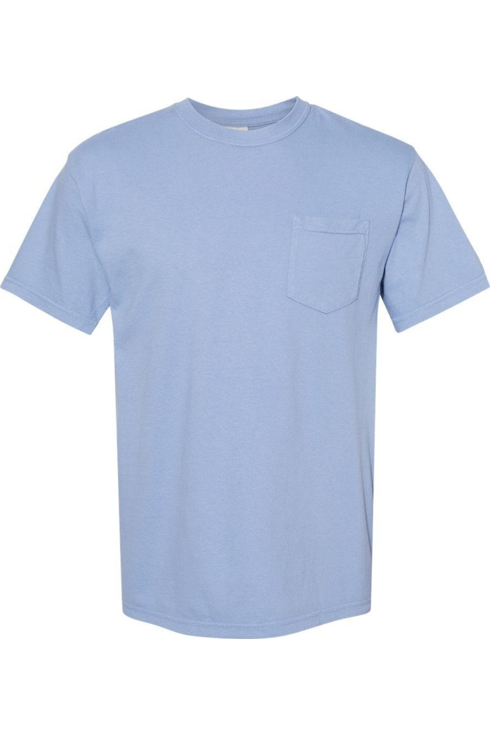 

Футболка Comfort Colors Garment-Dyed Heavyweight Pocket, цвет washed denim