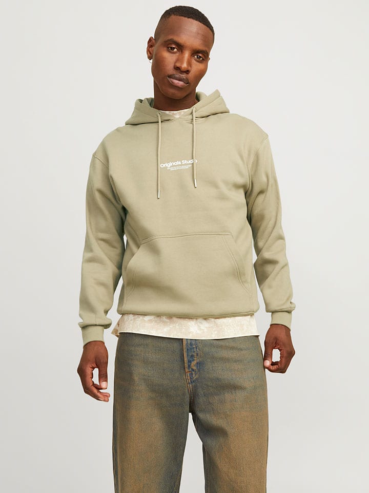 

Толстовка с капюшоном Jack & Jones, бежевый