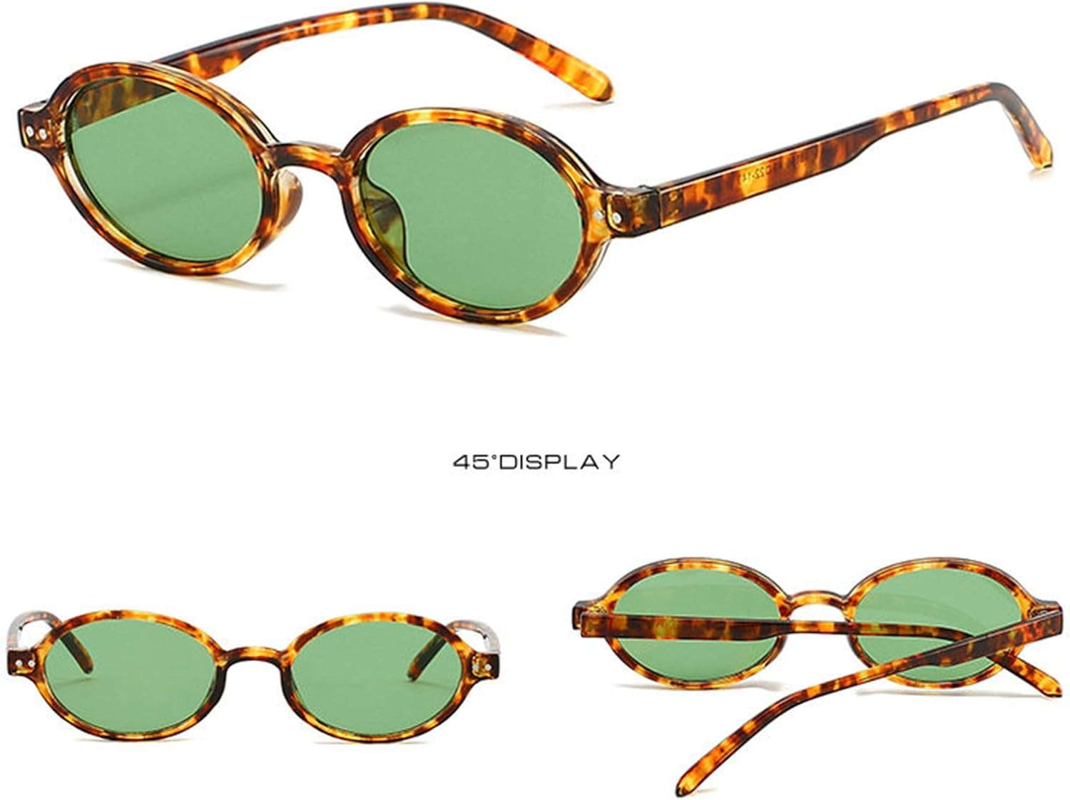 

Хелена Ретро маленькие овальные солнцезащитные очки для женщин, модные заклепки, леопардовый принт, панк-очки для мужчин, солнцезащитные очки UV400 с градиентом, круглые солнцезащитные очки helena, C4