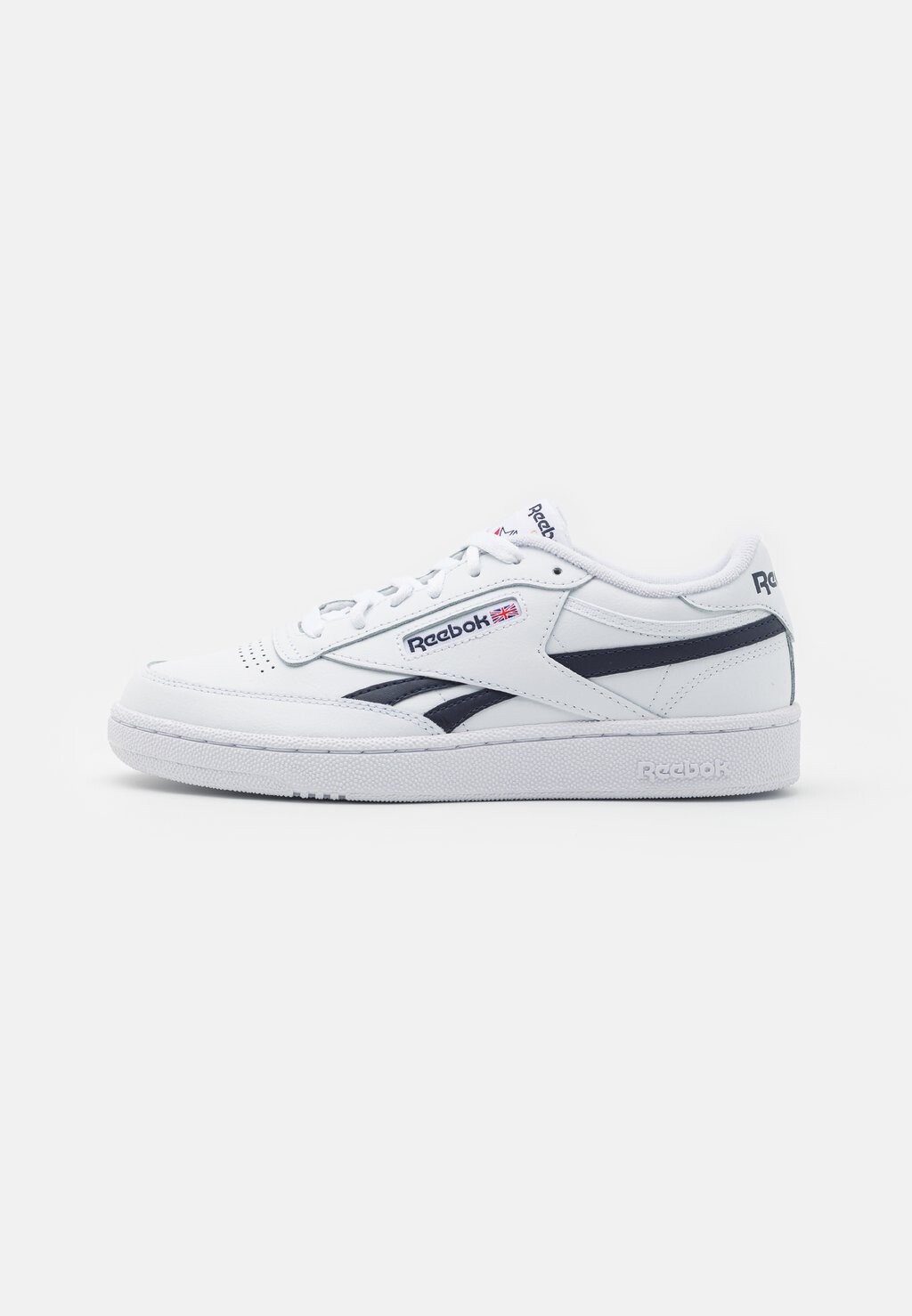 Кроссовки Reebok Club C Revenge Unisex, обувь белый / вектор темно-синий