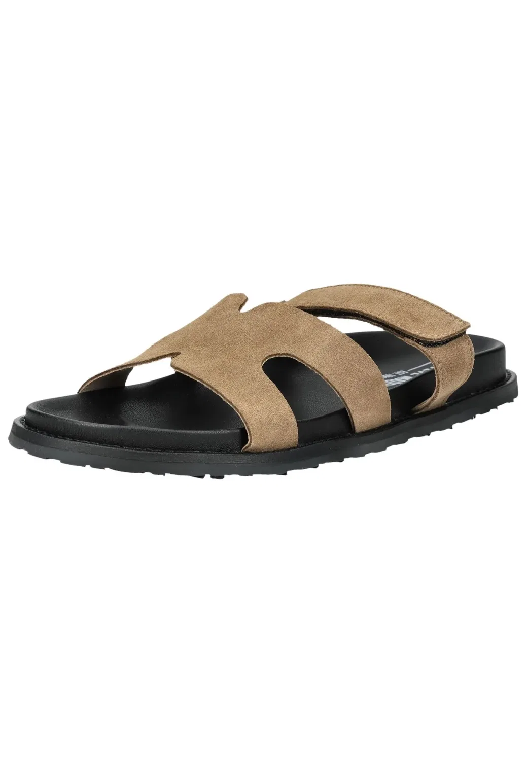Пантолеты из кожи, Steve Madden, черный/бежевый