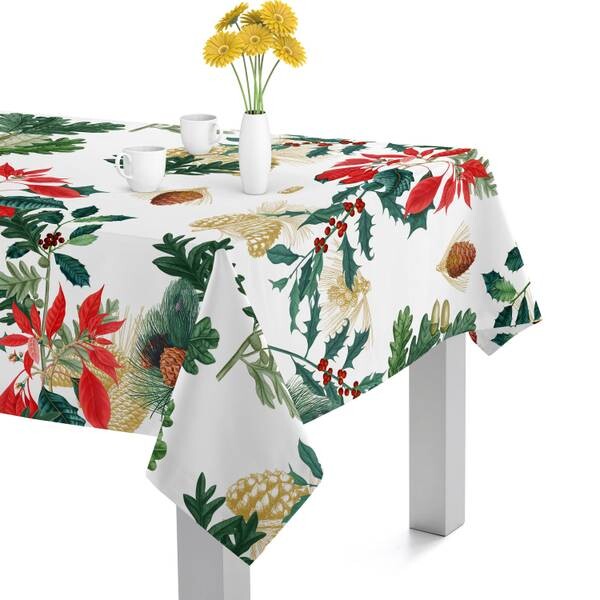 

Скатерть Mr. fox Mistletoe, 1x145x150 см, разноцветный