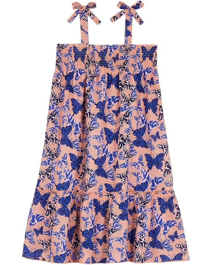 

Платье Vilebrequin Kids Organic Cotton Voile Dress Disco Butterfly, цвет Blush